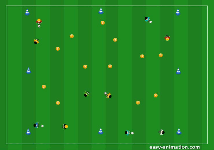 10U Passing/Receiving 2 Activity 1 animation